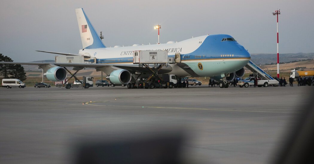 Security Precaution Led Trump to Use Old Air Force One in Leaving Turkey